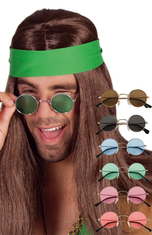 Hippie Brille John in 3 Farben