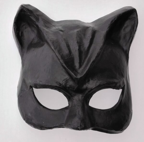 Schwarze Katze Cat Theatermaske