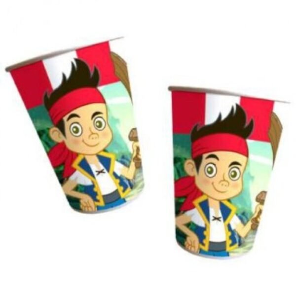 Jake & The Neverland Pirates 8 Becher