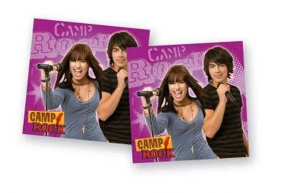 Camp Rock 20 Servietten