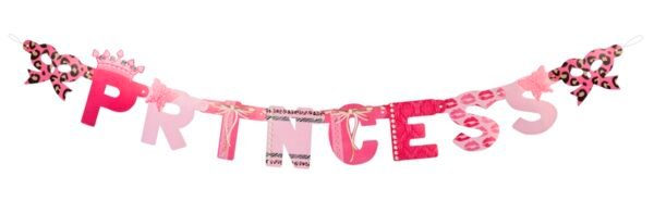 Princess Prinzessin Geburtstagsbanner 150cm