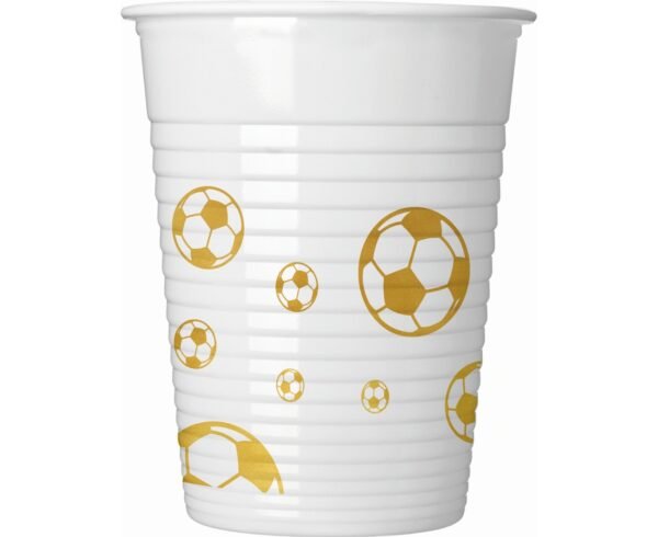 Fußball gold 16 Becher