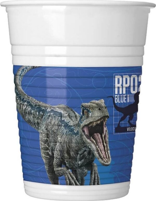 Jurassic World 8 Becher