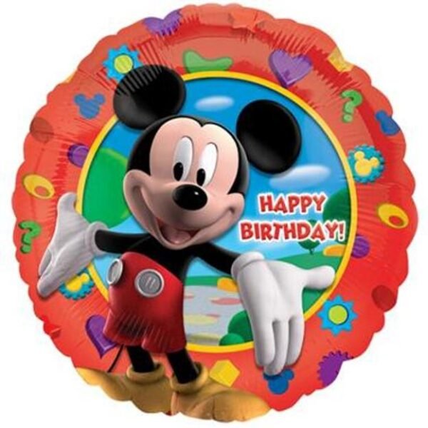 Mickey Maus Happy Birthday Folienballon 45cm