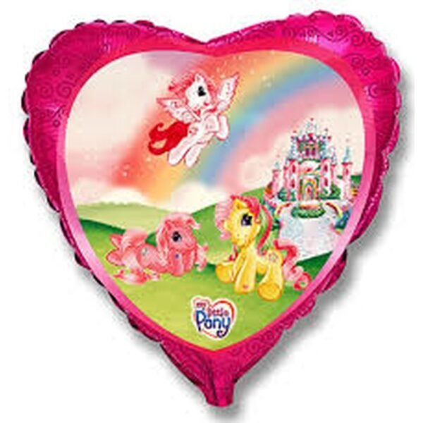 My little Pony & Schloss Folienballon 45cm