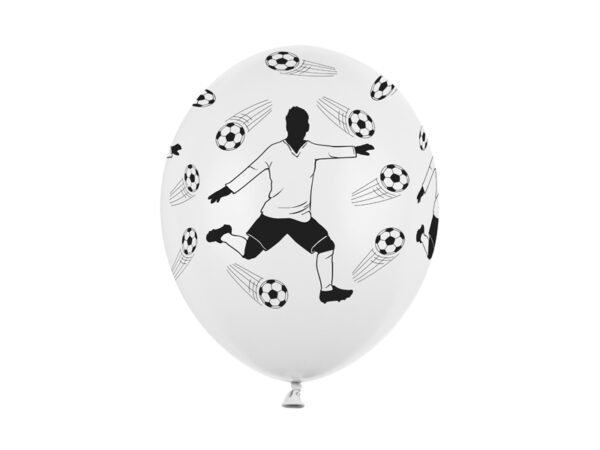 10 Luftballons Fußballer Football 30cm