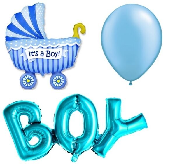 It's a boy Baby Junge Luftballons Partyset