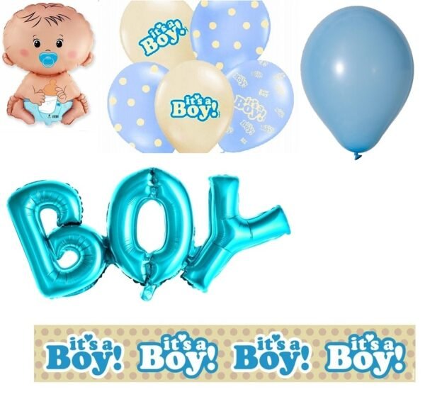 It's a boy Baby Junge Partyset Geburt