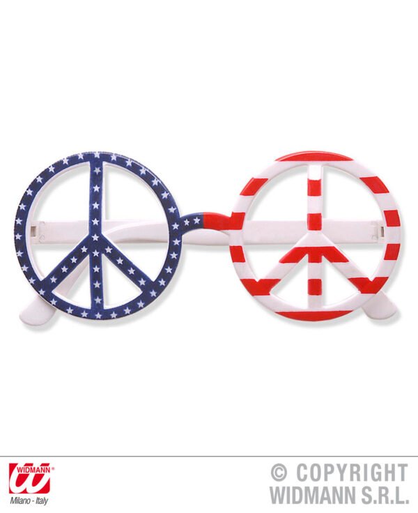 Hippie Brille Love & Peace USA