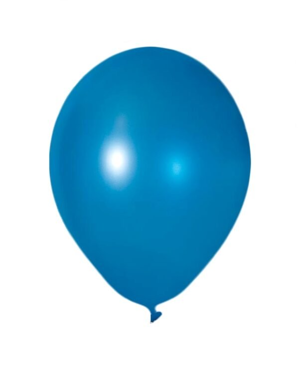 50 Luftballons Metallic blau 26cm Nr.450